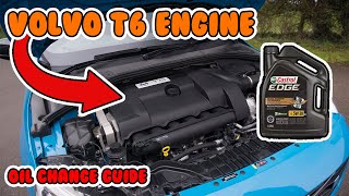 VOLVO T6 OIL CHANGE GUIDE Changing the oil on my Volvo XC70 T6 [upl. by Goldsworthy]