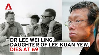 Daughter of Lee Kuan Yew Lee Wei Ling dies aged 69 [upl. by Anyela504]