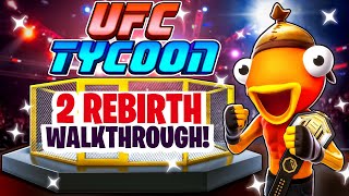 Fortnite UFC TYCOON All Pin Codes For Secrets Unlock All The Vaults 2 REBIRTH COMPLETED [upl. by Grantley]