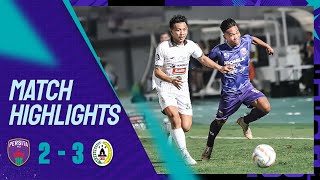 MATCH HIGHLIGHTS BRI LIGA 1 202324  PERSITA 23 PSS SLEMAN [upl. by Estey]