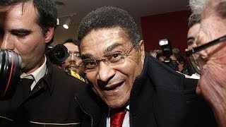 Portugal football striker Eusebio dies aged 71 [upl. by Ashly947]