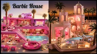 Barbie Dream House Design ideas Collection  Barbie Doll House Set Design Ideas [upl. by Artinad]