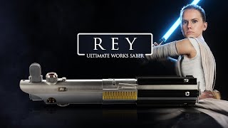 Anakin Luke’s amp Rey’s Lightsaber Ultimate Works Graflex [upl. by Esinek961]