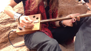 OneString Diddley Bow in the Grand Canyon [upl. by Asle397]