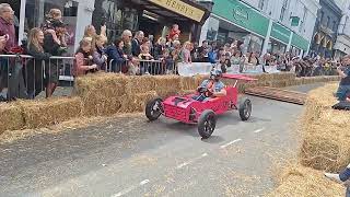 BIDEFORD SOAP BOX RACE PLASTIC FANTASTIC IN SLOW MO ON 7TH JULY 2024 [upl. by Eardnaed]