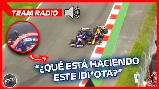 Hay un claro culpable y Lawson insulta a Checo Pérez luego de chocarlo  GP México  En español [upl. by Atnom789]