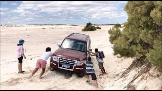 4WD Stuck in the Desert TOWED  Lancelin Western Australia [upl. by Haym629]