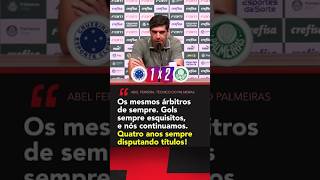 Abel Ferreira Vamos pra última partida lutar em busca do brasileirão [upl. by Solrac156]