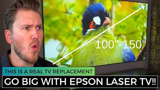 Epson EpiqVision LS800 4K LASER TV  30 Day Review [upl. by Ansev]