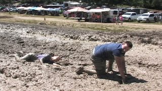 Hand in Hand Mud Run Hillbilly Racing Mud Bog Rada WV July 5 2014 [upl. by Trinee]