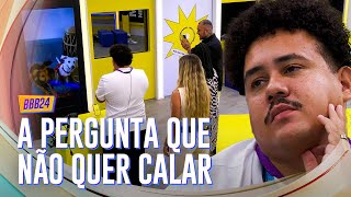 LUCAS HENRIQUE NÃO RECEBE RECADO DA ESPOSA NO ALMOÇO DO ANJO E O CLIMA FICA TENSO 💥  BBB 24 [upl. by Avevoneg]