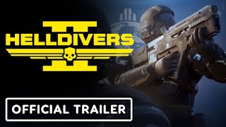 Helldivers 2  Official Launch Trailer [upl. by Orvie815]