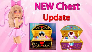 NEW CHEST Update Locations And Rework Out Now Royale High [upl. by Atnahc]