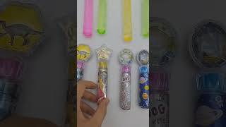 Magic Cartoon Bubble Wand Outdoor Mini Bubble Toys With Tube Creative Light Up Function Maker [upl. by Naaman641]