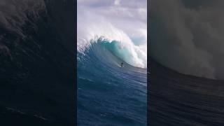 THIS IS INSANITY🤯😱🔥🧐😲🫣🧨💥🤙🏽👊🏽 Today goes down in big wave surf history Foiling a 40ft Jaws wave [upl. by Raamaj]