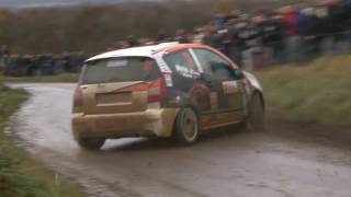 RallyeMADcom Closeups Weijs Jr almost crashes HD [upl. by Ssenav104]