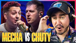 LA BATALLA CON MÁS NIVEL DE LA INTERNACIONAL  Mecha vs Chuty REACCIÓN Red Bull Batalla 2023 [upl. by Eladnwahs]