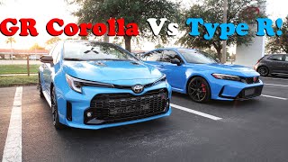 2024 GR Corolla Circuit Edition Vs 2023 FL5 Type R Which One Is Right For You [upl. by Bertrand]