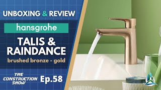 hansgrohe Unboxing  TALIS amp RAINDANCE Review  Episode 58 [upl. by Redvers]