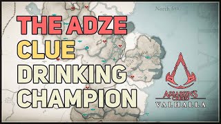 Defeat drinking champion in the Roman ruins Assassins Creed Valhalla The Adze Clue [upl. by Lrem]