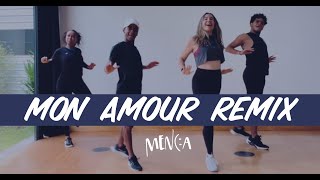 BAILE FITNESS MON AMOUR REMIX de ZZOILO amp AITANA MENEA COREOGRAFÍA FITNESS [upl. by Leahkim]