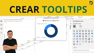 Crea Tooltips en Power BI  Mejora tus Visualizaciones [upl. by Gregorio]