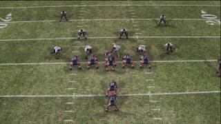 Madden NFL 10 practice mode  pass rush effectiveness [upl. by Yxel]