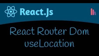 useLocation Hook  pathname  React Router Dom [upl. by Anwahsal580]