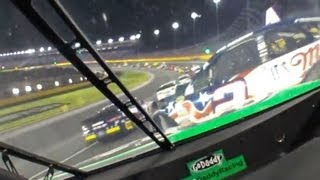 Danica Patrick Charlotte Crash POV [upl. by Rochelle231]