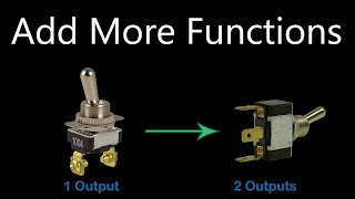 Convert SPST Switches and Pushbuttons to SPDT [upl. by Devaney]