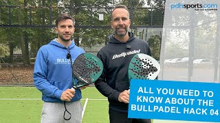 Bullpadel Hack 04 product specification with pdhsportscom [upl. by Rycca460]