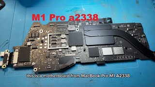 Macbook M1 pro a2338 no power [upl. by Sennahoj]