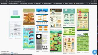 Tutorial herramienta Easelly  Herramienta para hacer infografías [upl. by Nrehtac]