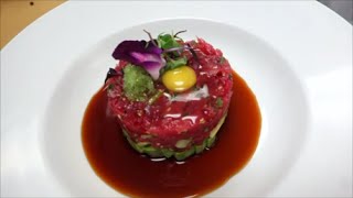 Tuna Tartar  How To Make Sushi Series [upl. by Amihsat]