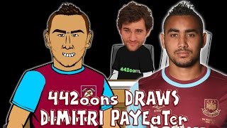 442oons Draws DIMITRI PAYET Football Cartoon Caricature [upl. by Inness]