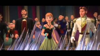 Frozen Elsa Flees From Arendelle Clip HD [upl. by Klina]