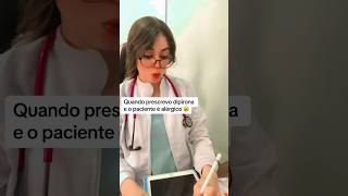 Nunca Mais Vou errar  Vc tem alergia a dipirona  humor medicina [upl. by Elimay]