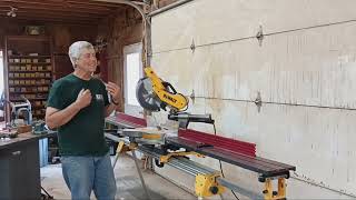 Great new miter saw set up from Red House Tools1 [upl. by Gault145]