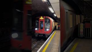 London Underground Metropolitan line at Bishopsgate train railway tube [upl. by Liebowitz]