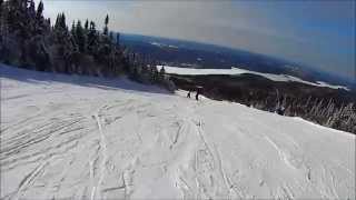 Ski Tremblant HD POV Video Beauvallon Haut [upl. by Thorpe957]