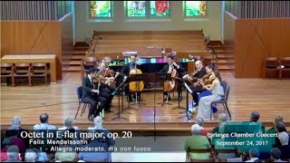 Mendelssohn’s Octet for Strings AllStar Performance on Parlance Chamber Concerts [upl. by Lamonica523]