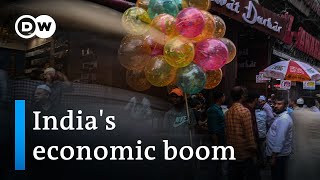 Why Indian growth is overtaking every other major economy  DW Business [upl. by Coryden]