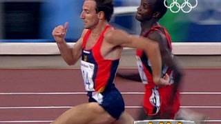 Fermin Cacho wins Gold  Barcelona 1992 Olympics [upl. by Heyer]