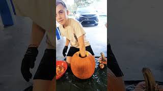 Pumpkin carving quavermusic [upl. by Con]