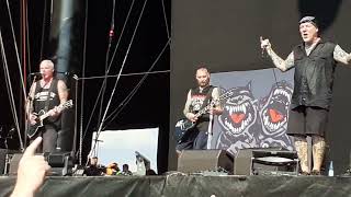 Agnostic Front  Blitzkrieg Bop  Ramones  Live Reload Festival 18082023 [upl. by Ydarb]