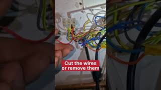 Hive mini smart Thermostat Install wiring explained trv [upl. by Nevar]