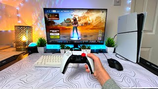 Best Console Gaming Setup PlayStation 5 Slim [upl. by Aiveneg674]