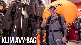 KLIM Atlas  Is this the best snowmobile AVY bag ever [upl. by Pelaga]