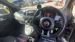 Abarth 595 2018 model 14 TJet 26500 miles Auto  wwwjfcarsnet Somerset 🇬🇧 [upl. by Vikki]