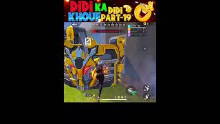 Didi ka KHOUF 😂 didi part19 Free fire funny moments shorts freefire funny deepakrds [upl. by Leontina]